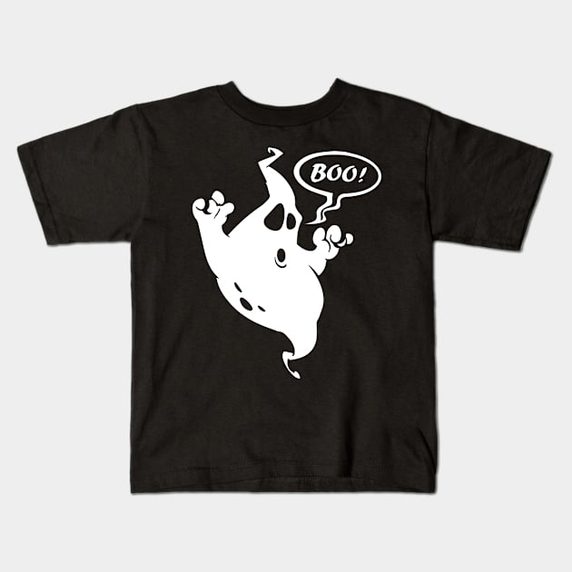 Ghost of disapproval Kids T-Shirt by ArtMofid